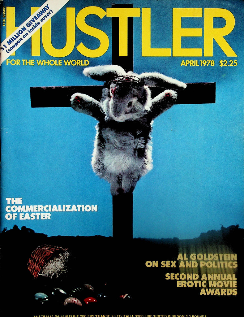 Hustler Magazine  The Commercialization Of Easter / Centerfold Girls Janet & Karen  April 19789   073025lm-p