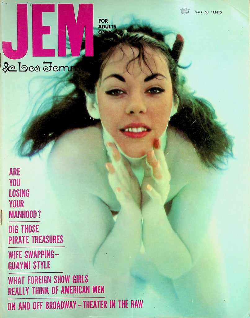 Jem Vintage Magazine   Centerfold Girl Jill   May 1967   022526lmp