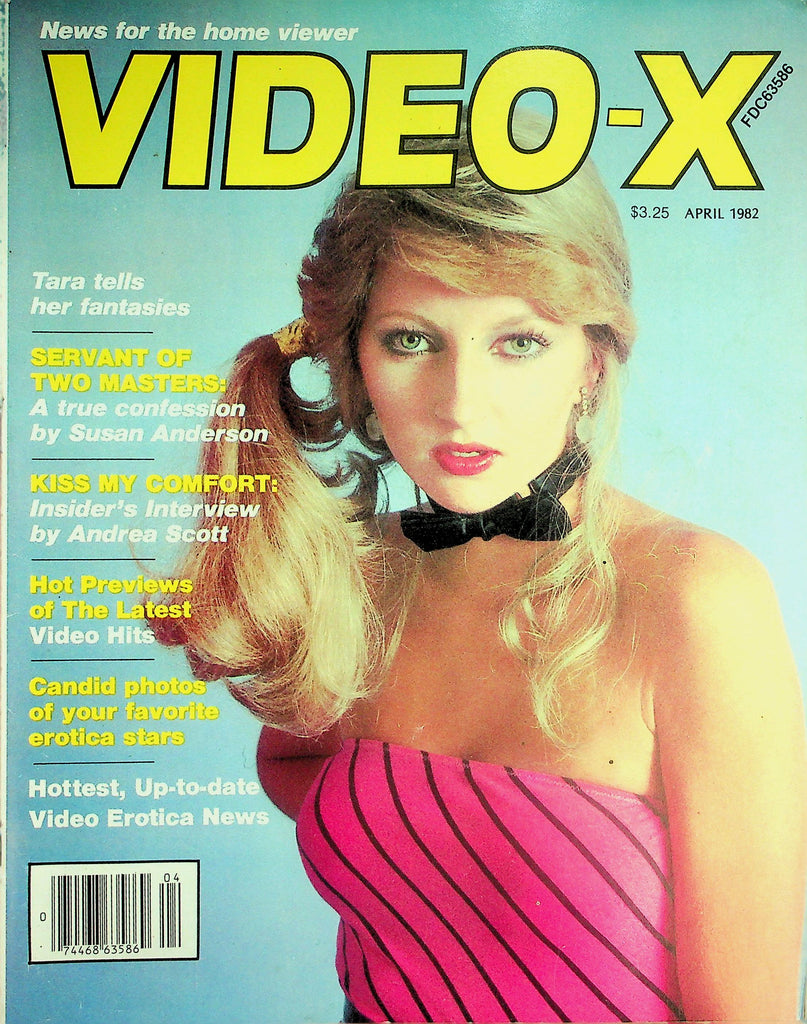 Video-X  Magazine  Covergirl Debbie Karson  April 1982   062526lmp-GSC