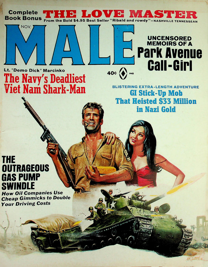 Male Magazine   The Love Master / Yvonne    November 1967       031126lmp