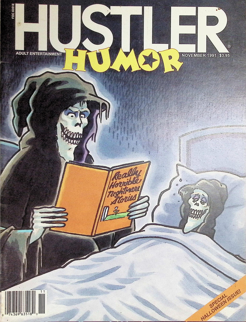 Hustler Humor Magazine November 1991 Special Halloween Issue 091226LLP
