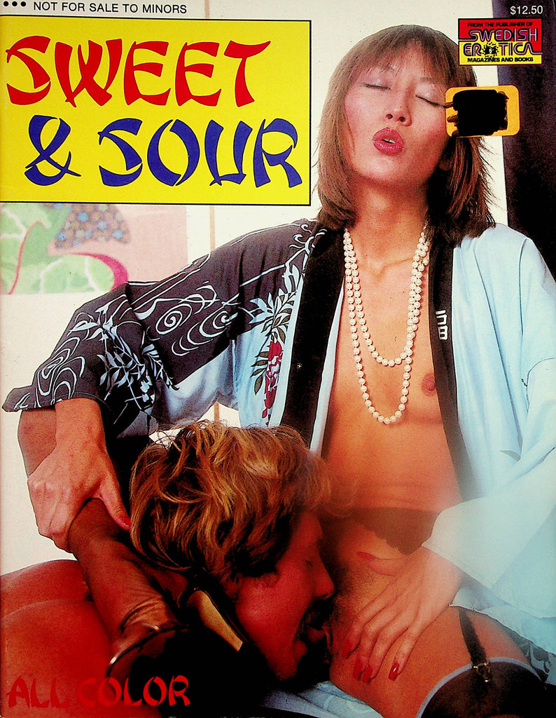 Sweet & Sour Magazine  The Flimsy Kimono   #1  1980's  Swedish Erotica  031624lm-p2