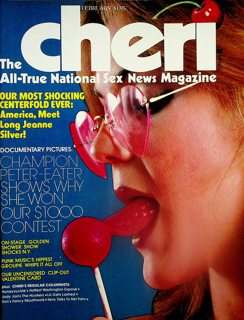 Cheri Magazine  Shocking Centerfold!: Long Jeanne Silver  February 1977  041125lm-p