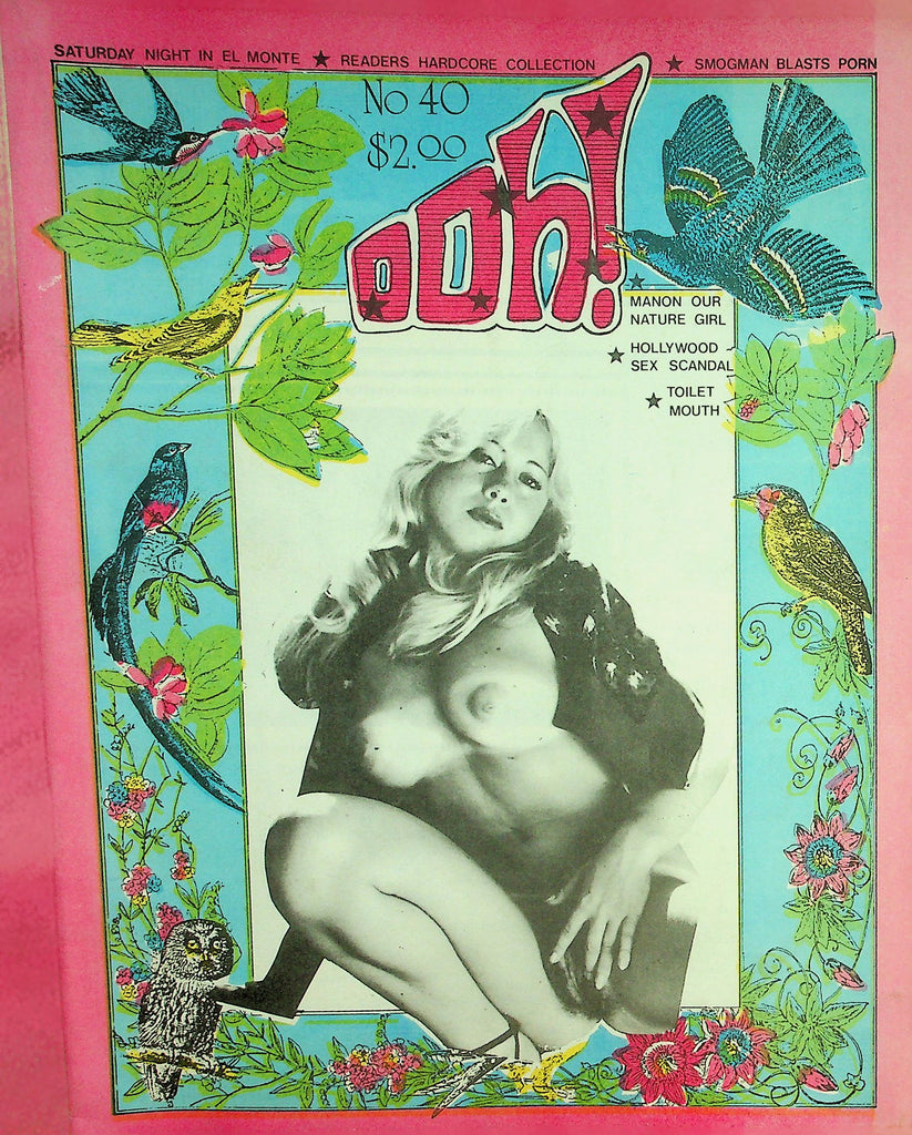 Ooh! Adult Newspaper Magazine  Manon Our Nature Girl  #40 1970's  090126lmp2-GSC