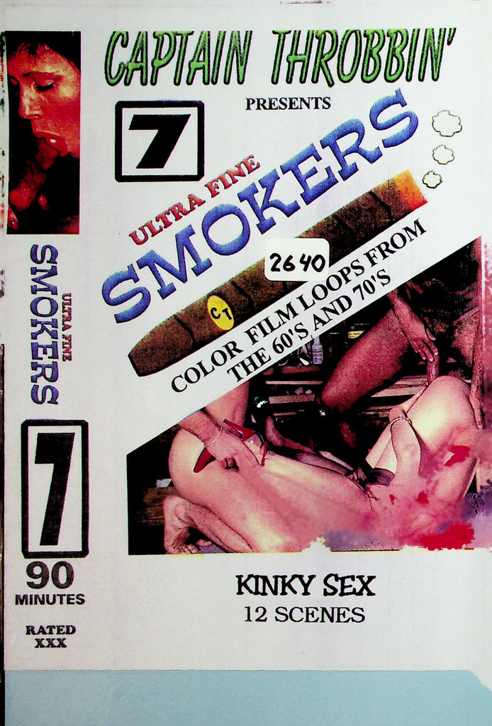 Ultra Fine Smokers 7 Kinky Sex Adult VHS Captain Throbbin' 051826NAVHS-5