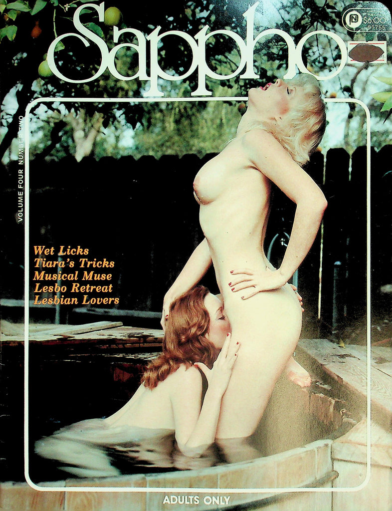 Sappho Lesbian Magazine  Wet Licks Judy & Dina  vol. 4 #2  1981   Parliament Publication     051726lmp