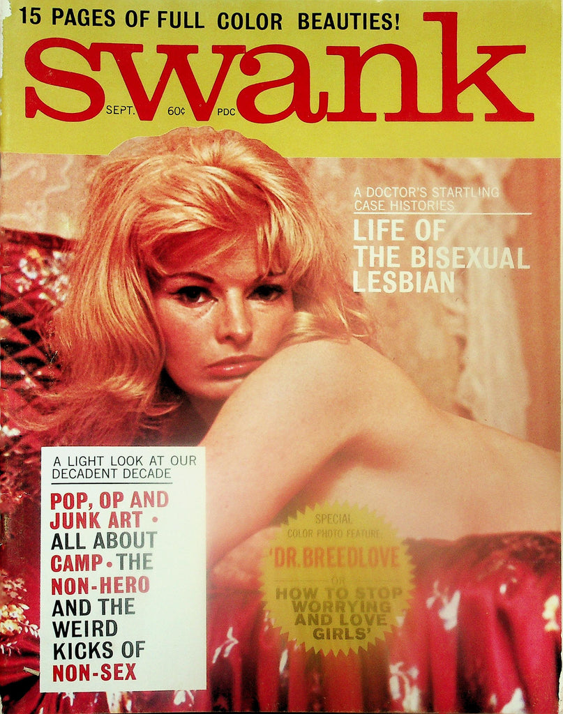 Swank Magazine  Life Of The Bisexual Lesbian / Dr. Breedlove   September 1965    120525lmp