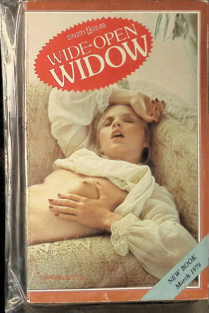 Wide-Open Widow by William Ellis DN291 1979 Greenleaf Classics Adult Paperback Novel -120324AMP