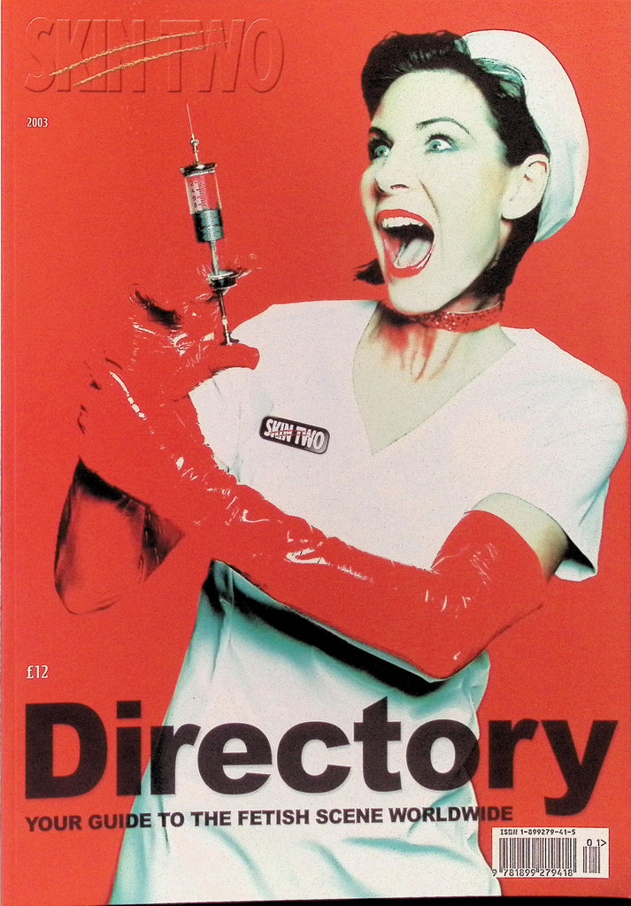 CLEARANCE SKIN TWO Directory 2003 Fashion Rubber Latex Leather Fetish Bondage BDSM Magazine 012726AMP