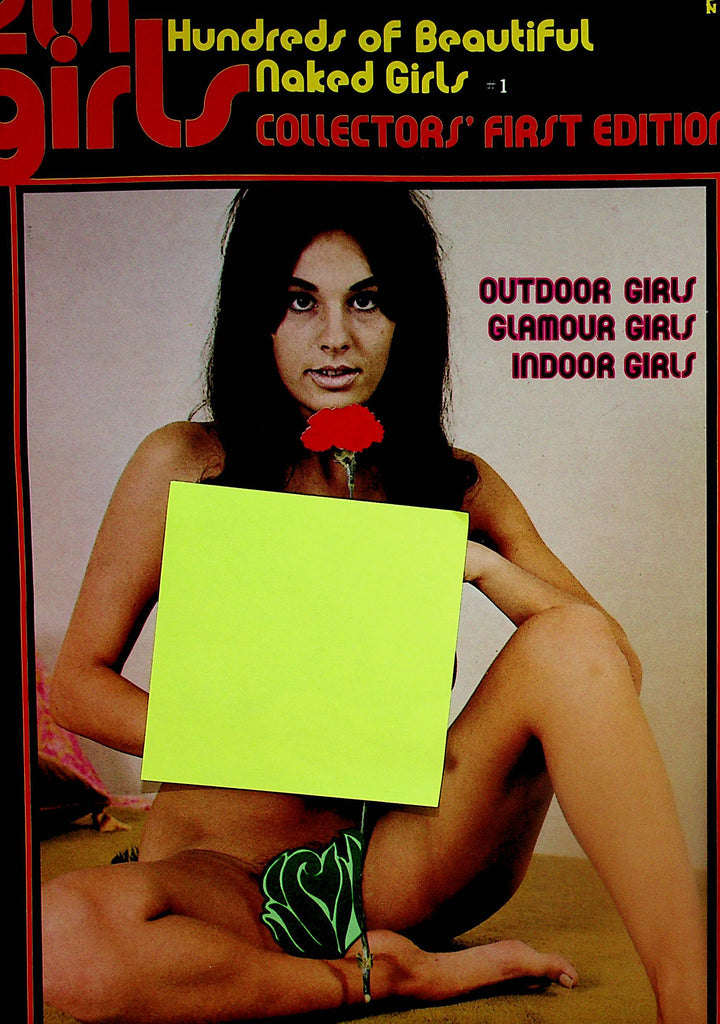 201 Girls Magazine   Hundreds Of Beautiful Naked Girls - Collector's First Edition  Winter 1973    010824lm-p