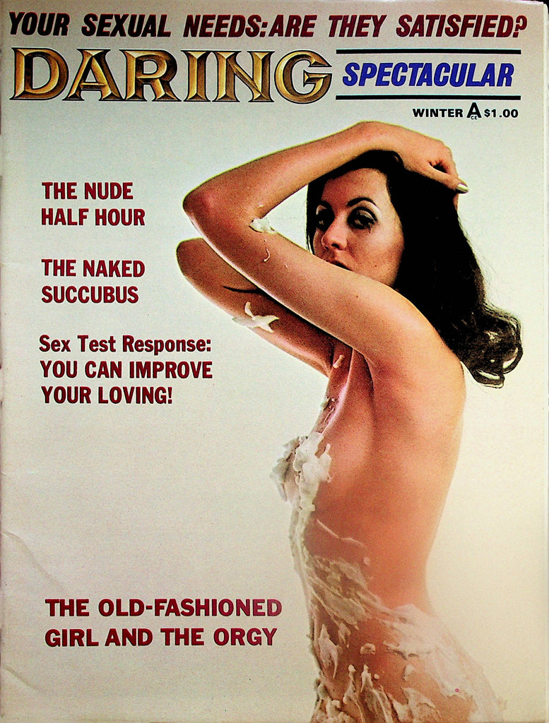 Daring Spectacular Magazine  Centerfold Girl Wendy Alexander  Winter 1970-1971  061924lm-p2