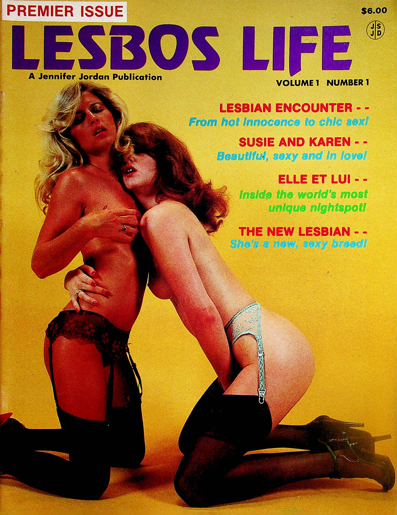 Lesbos Life Magazine    From Hot Innocence To Chic Sex!  vol.1 #1  1981  Premier Isue  092323lm-p