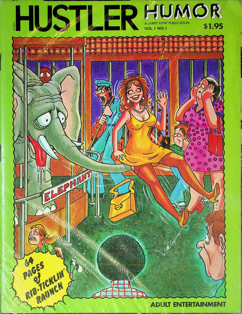 Hustler Humor Magazine Vol.1 No.1 Premiere Issue 071025RP-