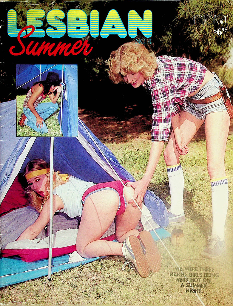 Lesbian Summer Magazine   Three Naked Girls Very Hot On A Summer Night   #4 1983 Nuance     032324lm-p