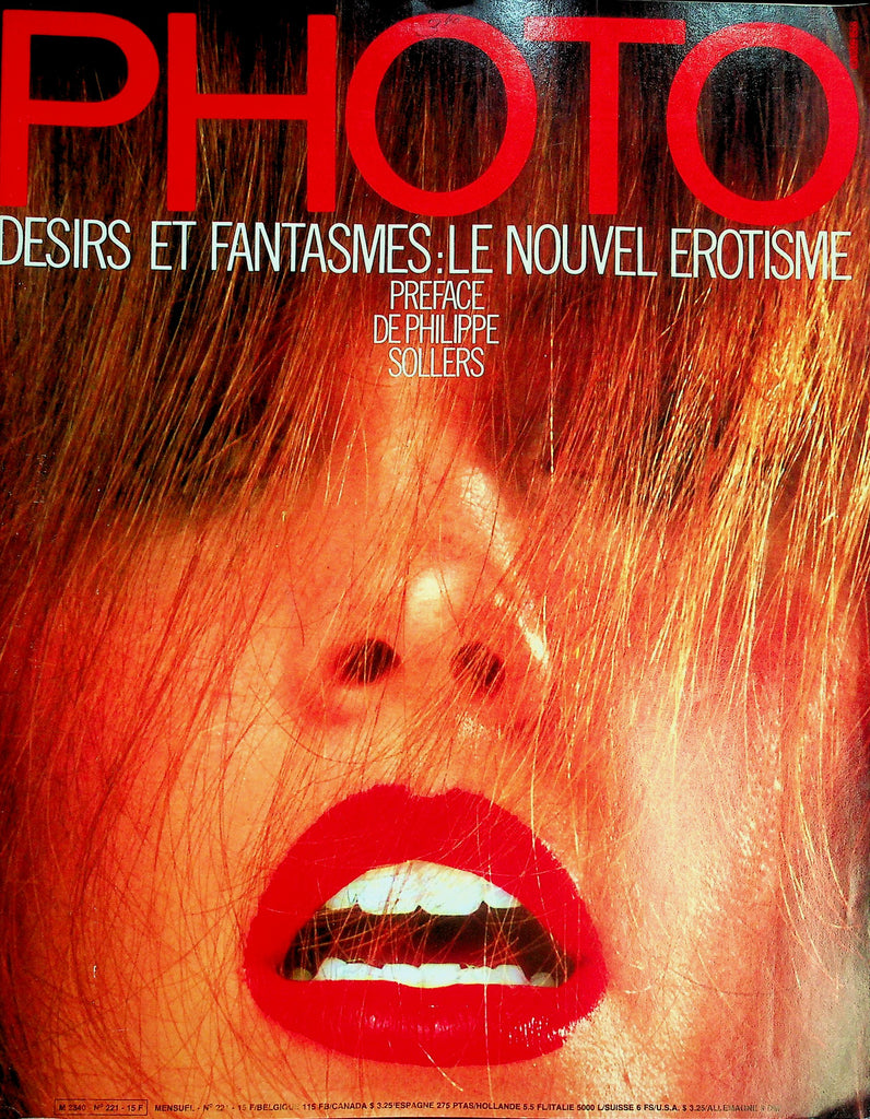 Photo French International Magazine  #221  February 1986     062626lmp-GSC