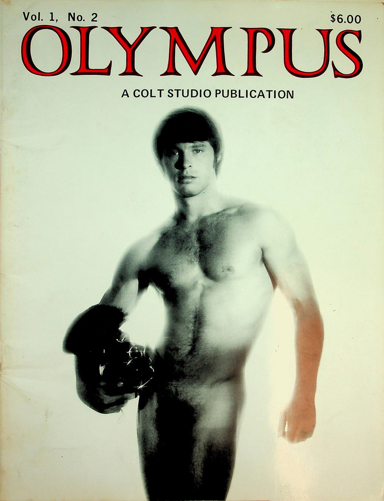Olympus Gay Magazine  Cover Guy Erron  vol.1 #2 1973  Colt Studios     071426lmp-GSC
