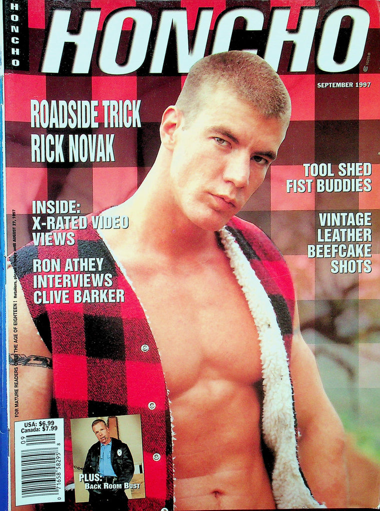 Honcho Gay Magazine  Roadside Trick Rick Novak  September 1997    011026lmp