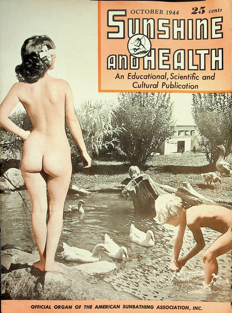 Sunshine And Health Nudist Magazine  Dr. Nature Recomends Nudism  October 1944   071126lmp-GSC