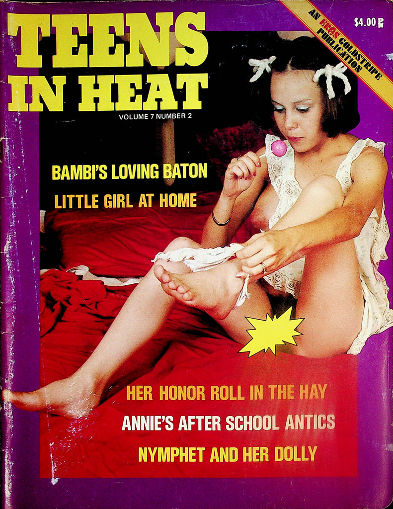 Teens In Heat 18+ Magazine  Bambi's Loving Baton  vol.7 #2  1976    123124lm-p2