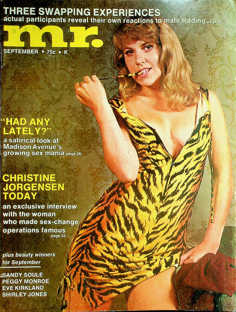 Mr. Magazine  Cover Girl Eve Kirkland  September 1970    042126lmp