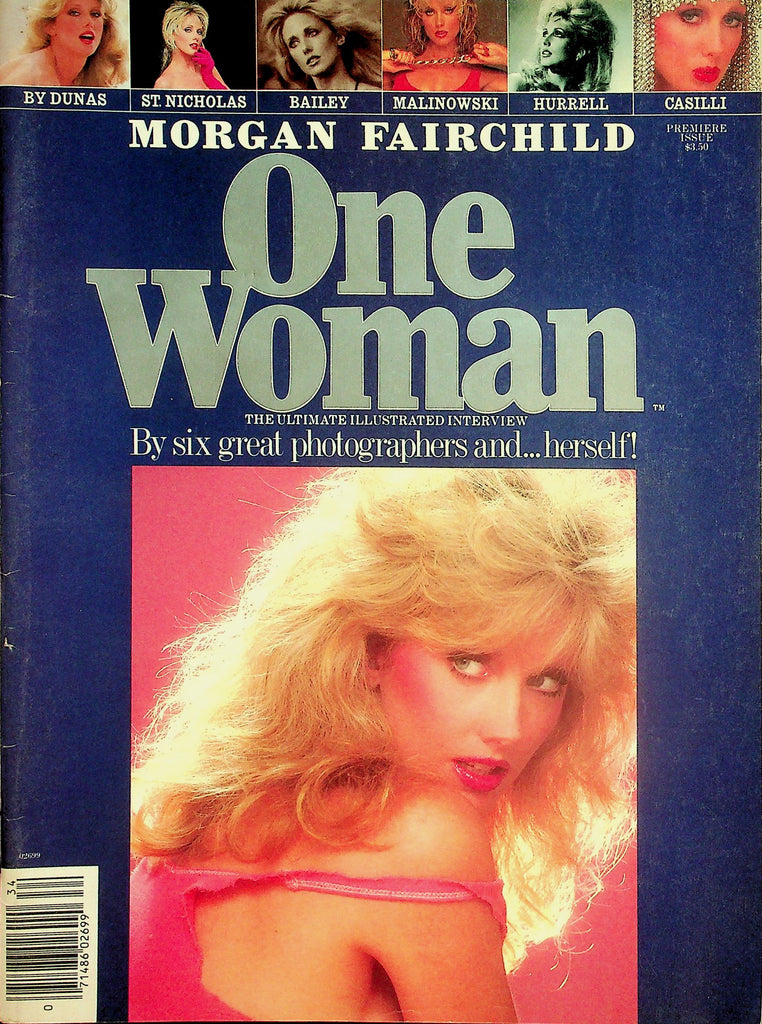 Morgan Fairchild One Woman Magazine The Ultimate Illustrated Interview  Premiere Issue!  1983     042726lmp