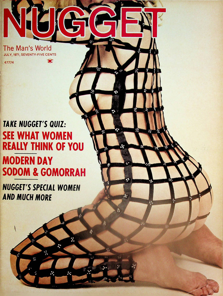 Nugget Vintage Magazine  Covergirl Patsy Coles  July 1971    070325lm-p