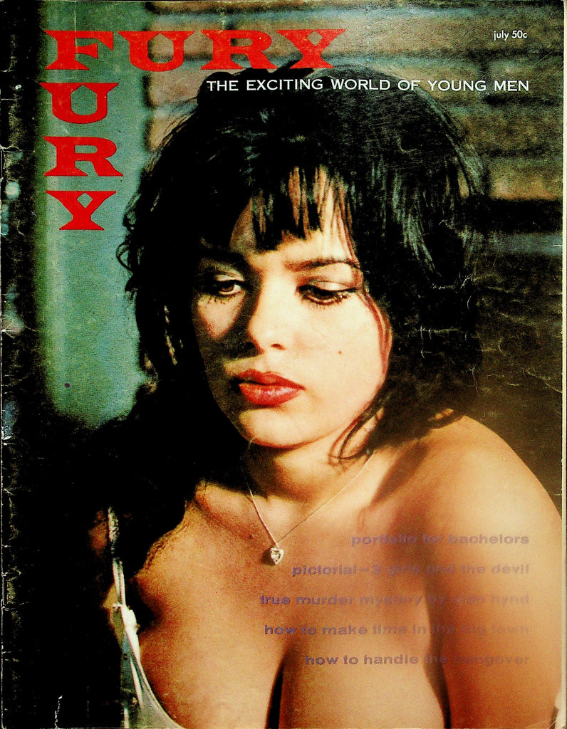 Fury Magazine  Covergirl Honey At Home   July 1962    120825lmp