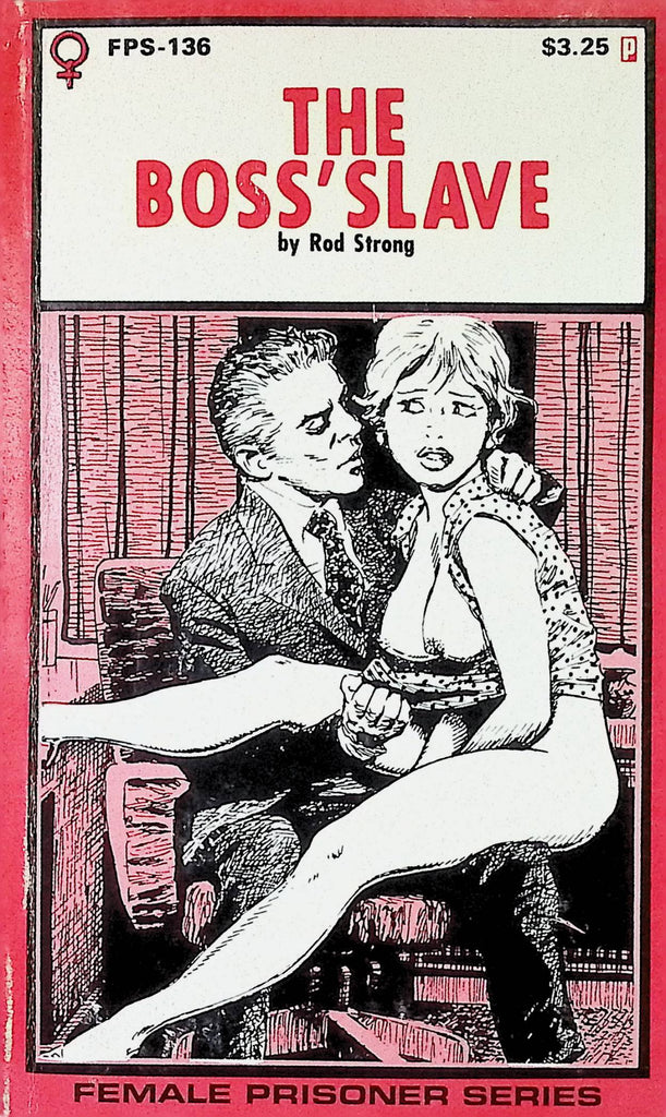 The Boss' Slave by Rod Strong FPS-136 1980 Female Prisoner Series Adult Paperback Novel -111824AMP