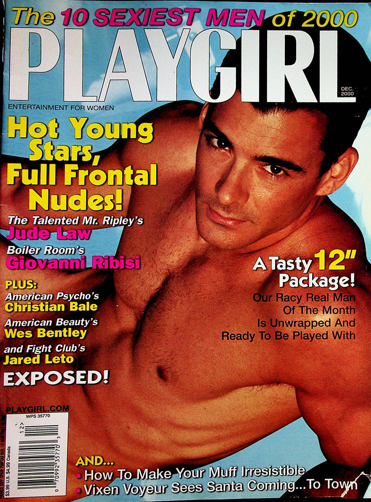 Playgirl Magazine  10 Sexiest Men Of 2000   December 2000    051323lm-p2