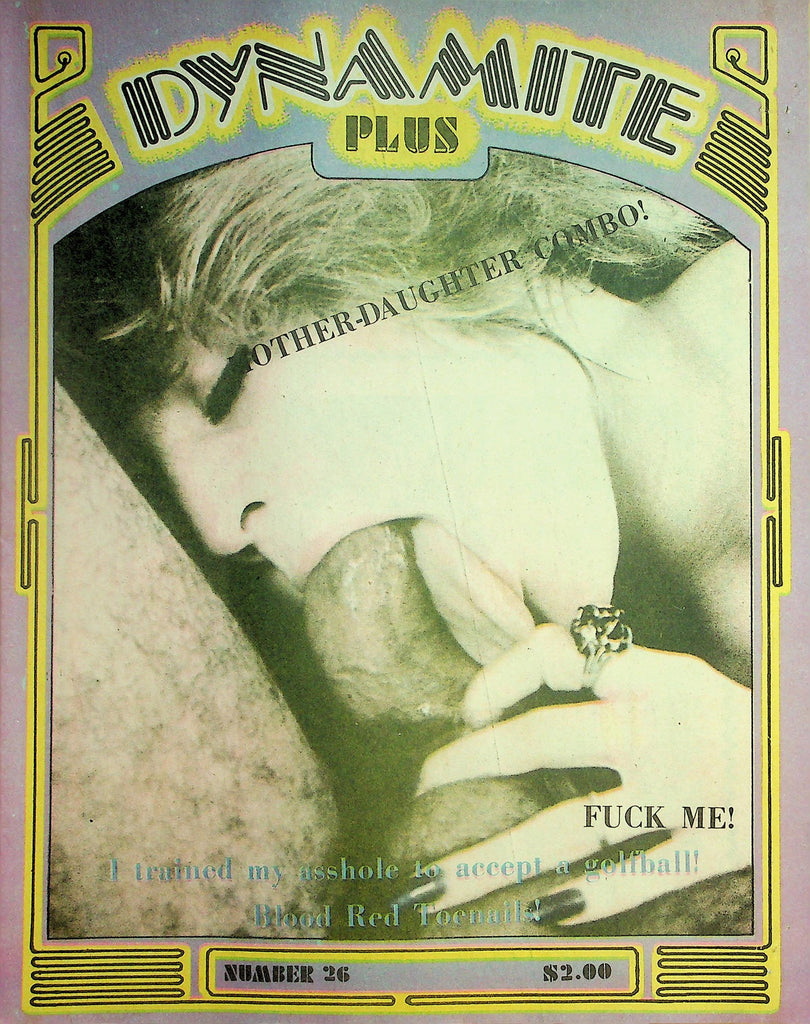 Dynamite Plus Newspaper Magazine  Mother-Daughter Combo!  #26 1970's  101226lmp-GSC