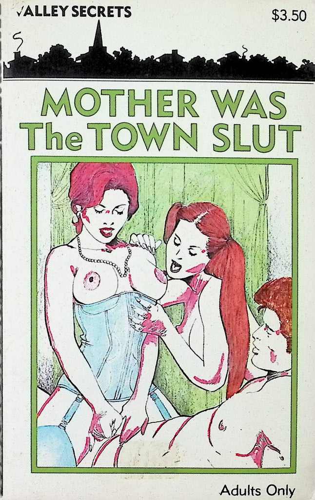 Mother Was the Town Slut VAS-122 Valley Secrets 1984 Star Distributors Adult Erotic Paperback Novel-062724AMP