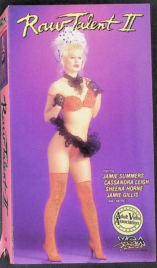 Raw Talent #2 ft. Jamie Summers, Cassandra Leigh, Sheena Horne Adult VHS VCA Pictures 102425AKVHS