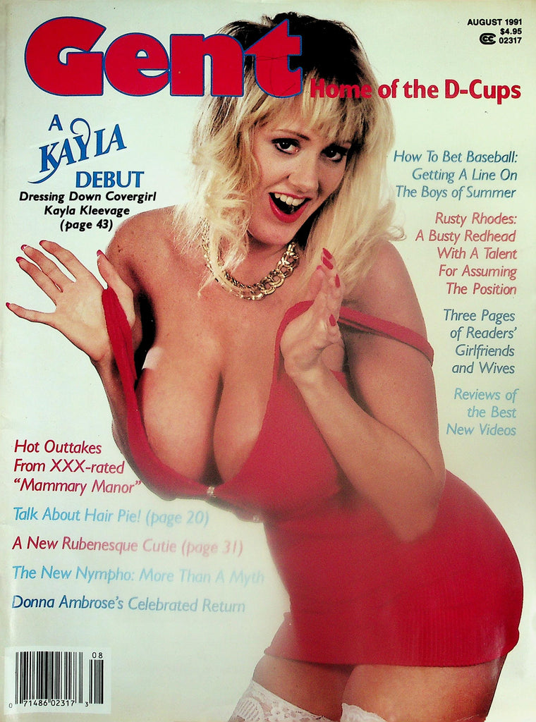 Gent Busty Magazine  Covergirl Kayla Kleevage  August 1991   111025lm-p