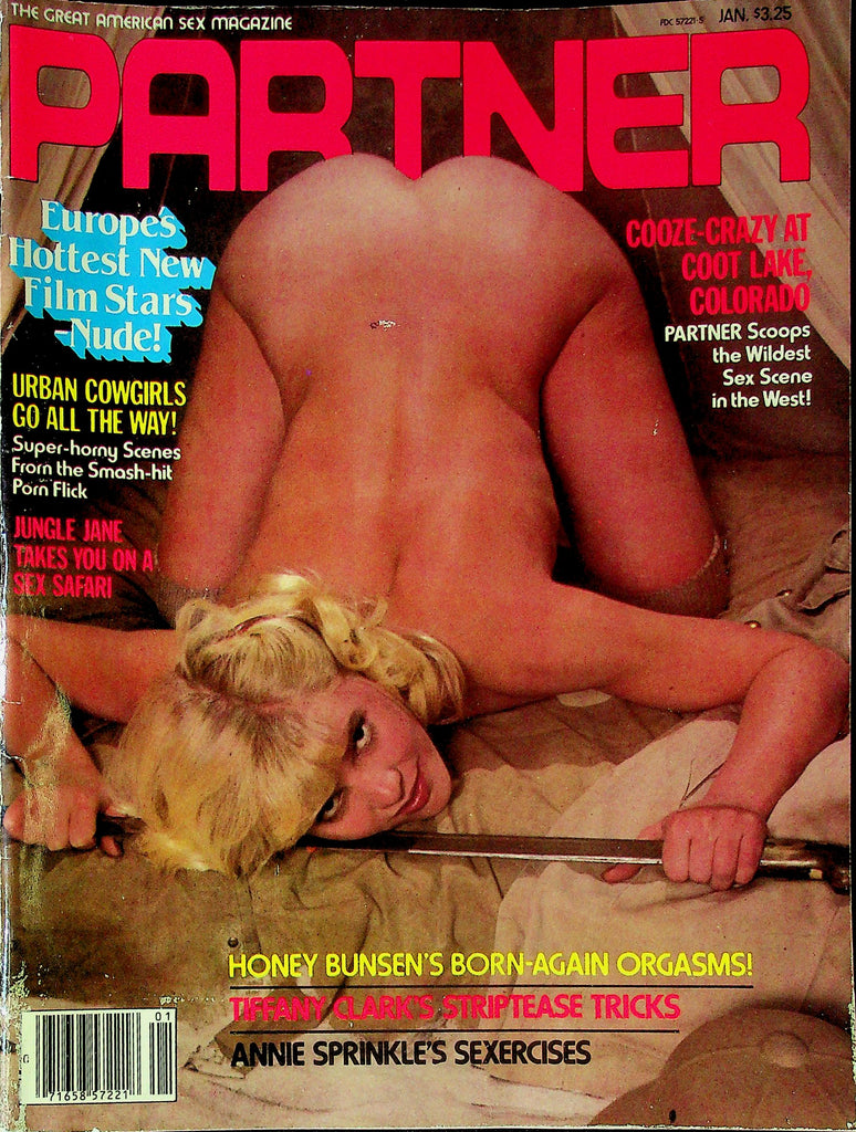 Partner Magazine Ft. Tiffany Clark & Jungle Jane January 1982 091025RP-