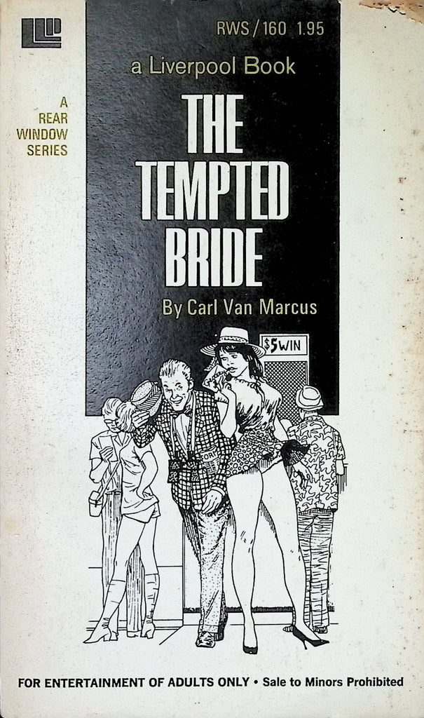 The Tempted Bride by Carl Van Marcus Liverpool Book RWS160 1971 Adult Erotic Paperback Novel-070924AMP