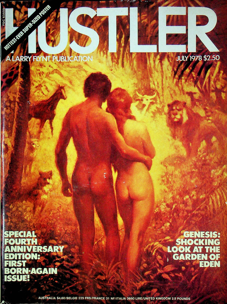 Hustler Magazine 4th Anniversary Ft. Paul Krassner July 1978 031224RP