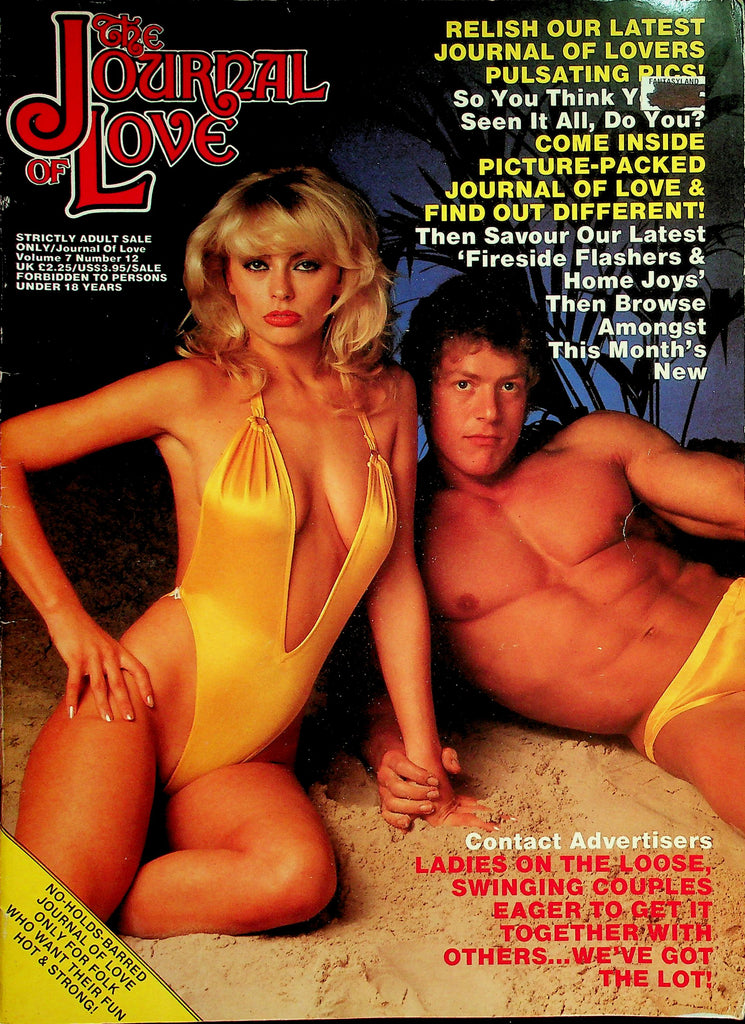 The Journal Of Love Magazine  Centerfold Lover Of The Month Julie vol.7 #12  1985   042726lmp