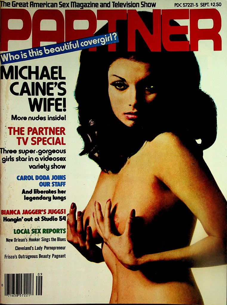 Partner Magazine  Covergirl Shakira Baksh- Michael Caine's Wife / Bianca Jagger  September 1979    030924lm-p
