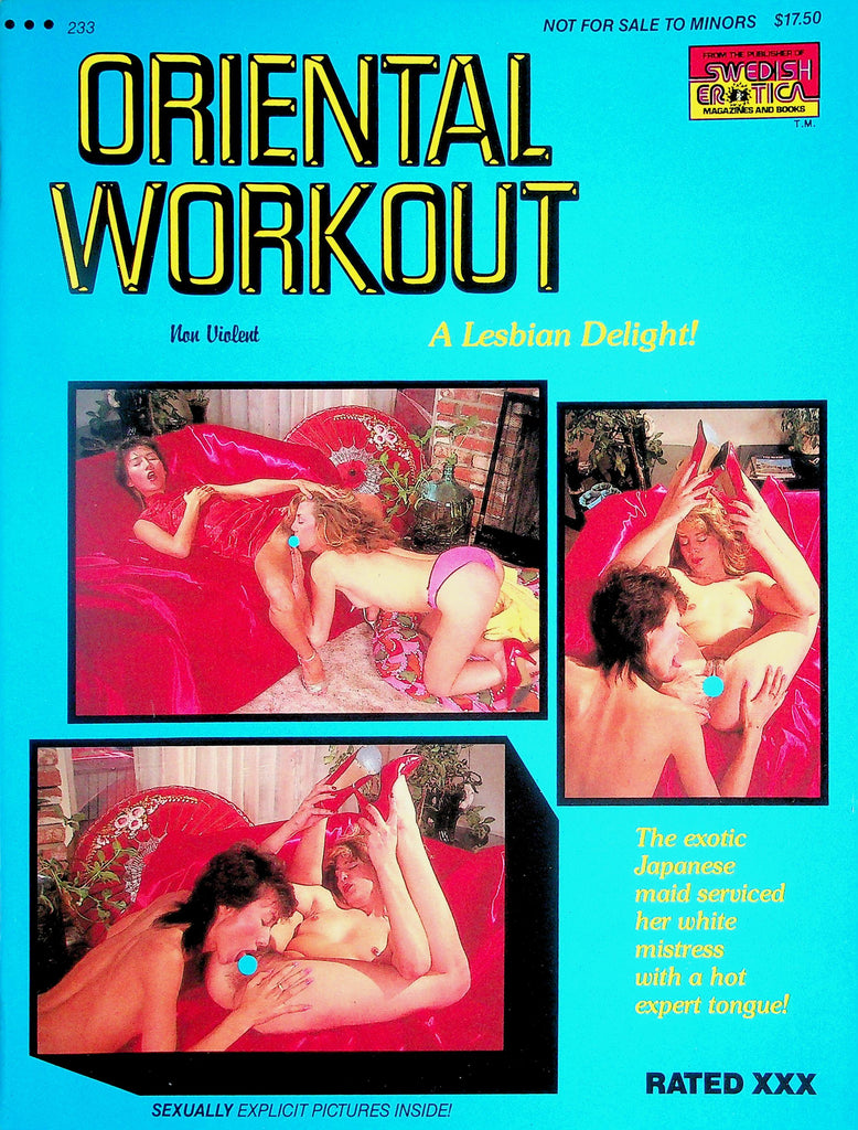 Oriental Workout Lesbian Magazine  Japanese Maid Serviced Her White Mistress  #233   Swedish Erotica    100626lmp-GSC