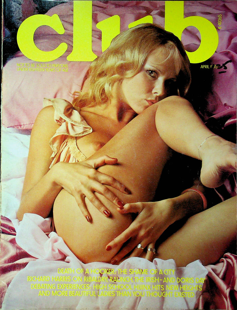 Club Magazine Richard Harris & Mimi & Sara April 1975 050923RP