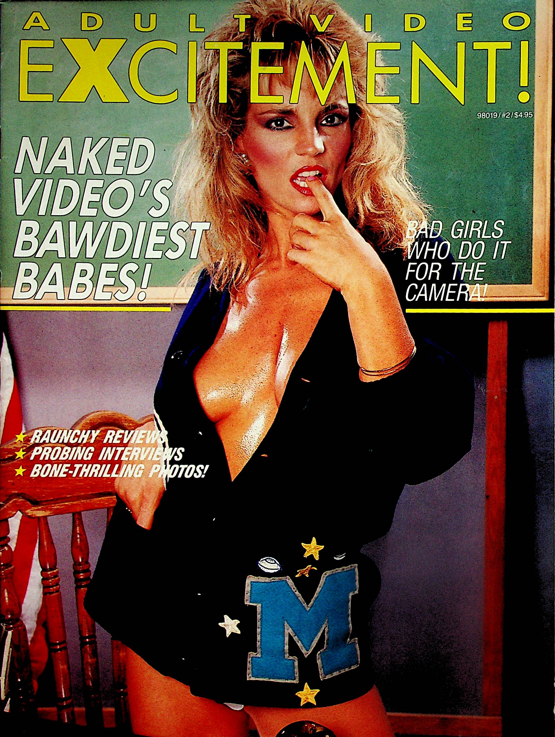 Adult Video Excitement Magazine Candie Evans / Tori Welles / Tracey Ad –  Mr-Magazine