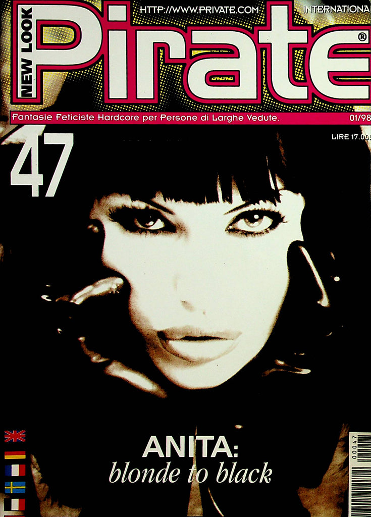 Pirate International Digest Magazine   Covergirl Anita: Blonde To Black  #47  1998  by Private    030124lm-p2