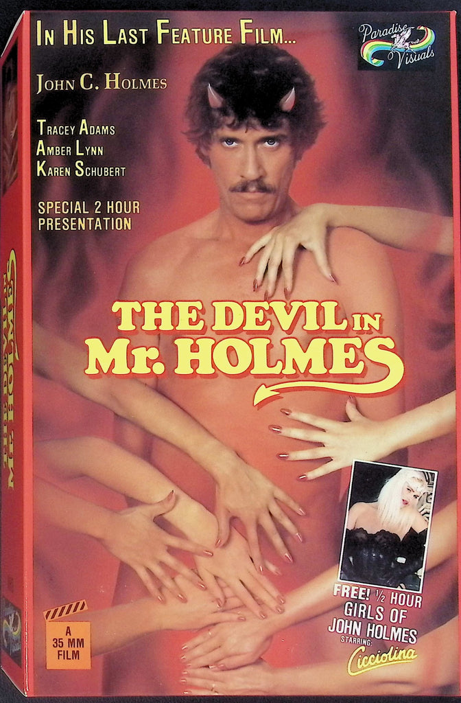 The Devil in Mr. Holmes ft. John Holmes, Tracey Adams, Amber Lynn, Karen Schubert, Adult VHS 1995 Paradise Visuals 091725AKVHS