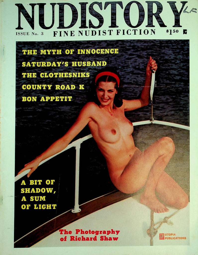 Nudistory Magazine  Covergirl Judy Perkins / The Myth Of Innocence    #3 1965  Utopia Production  071826lmp-GSC