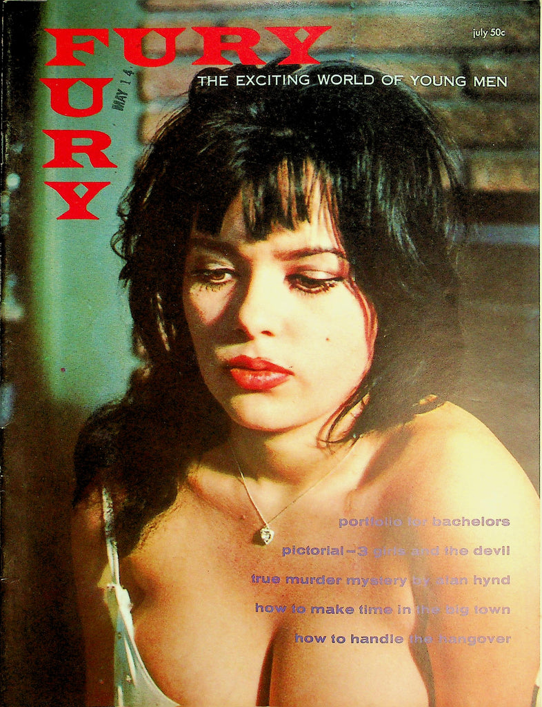Fury Vintage Magazine  Covergirl Honey  July 1962   062026lmp-GSC