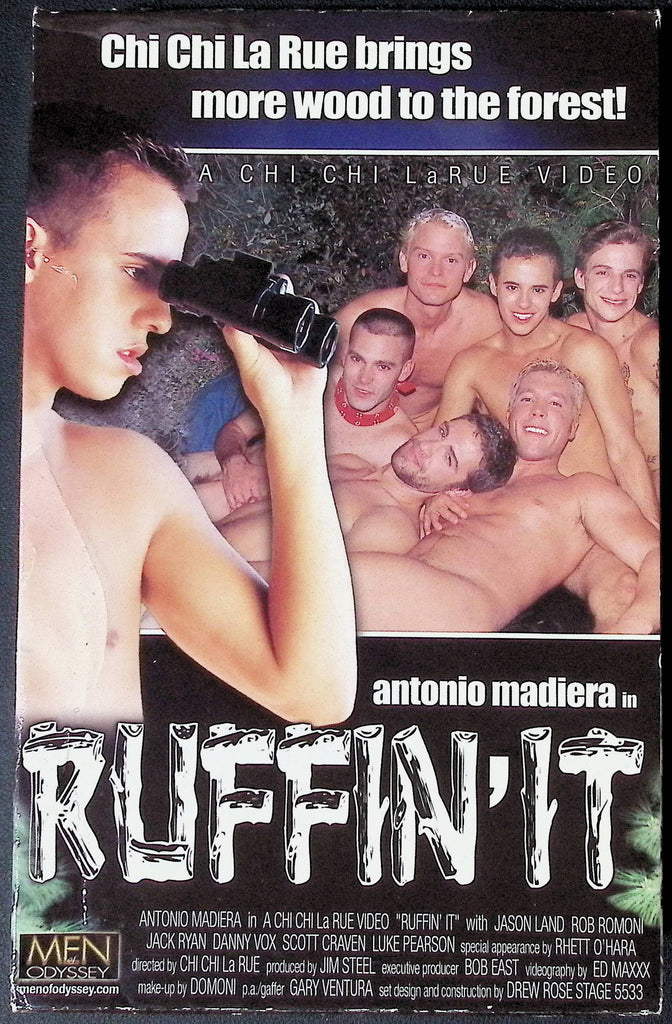 Antonio Madiera In Ruffin' It Odyssey Group Video Gay VHS 2002 101824JKVHS2