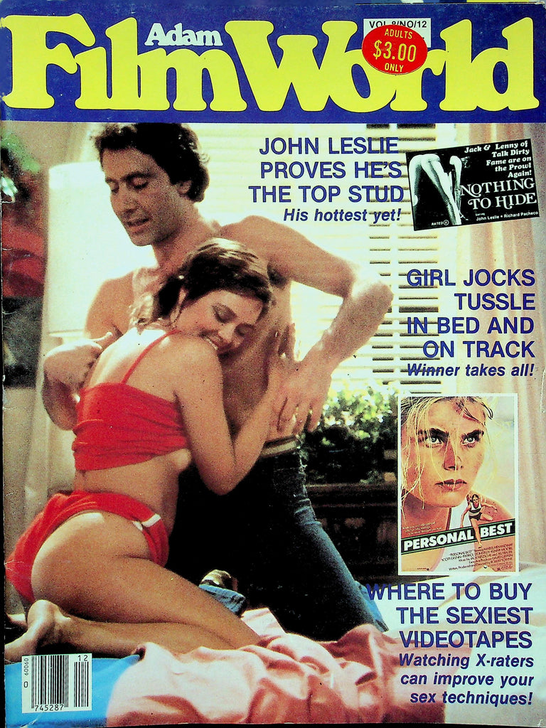Adam Film World Magazine  John Leslie Top Stud / Seka, Vanessa Del Rio  vol.8 #12  1982   010226lmp