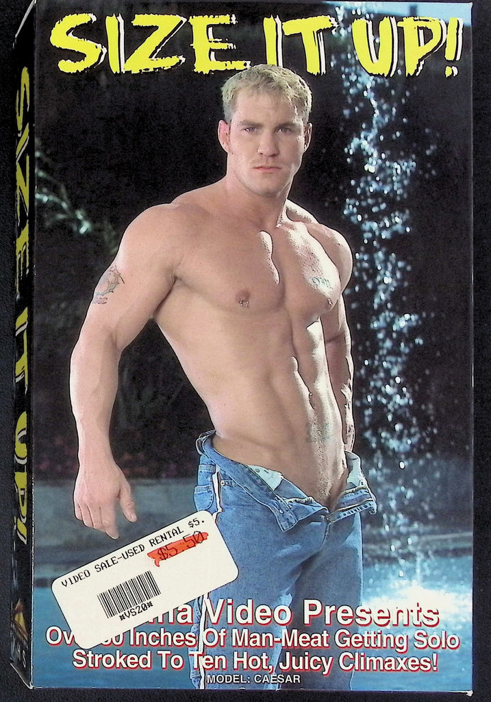 Size it Up! Ray Harley Yuri Breshnev Mark Bruno Gay VHS Catalina Video 041726AKVHS-12