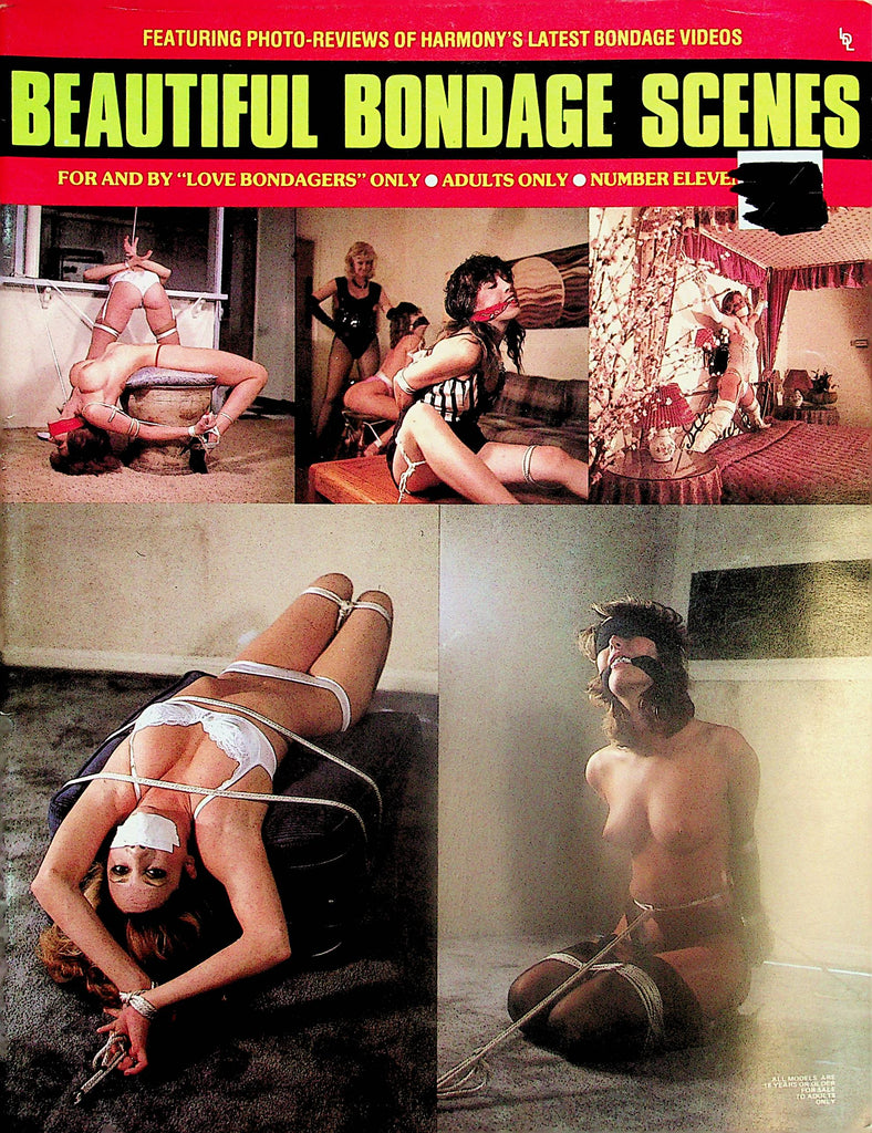 Beautiful Bondage Scenes Magazine  Simone Devon  #1  1988  London Enterprises    112124lm-p2