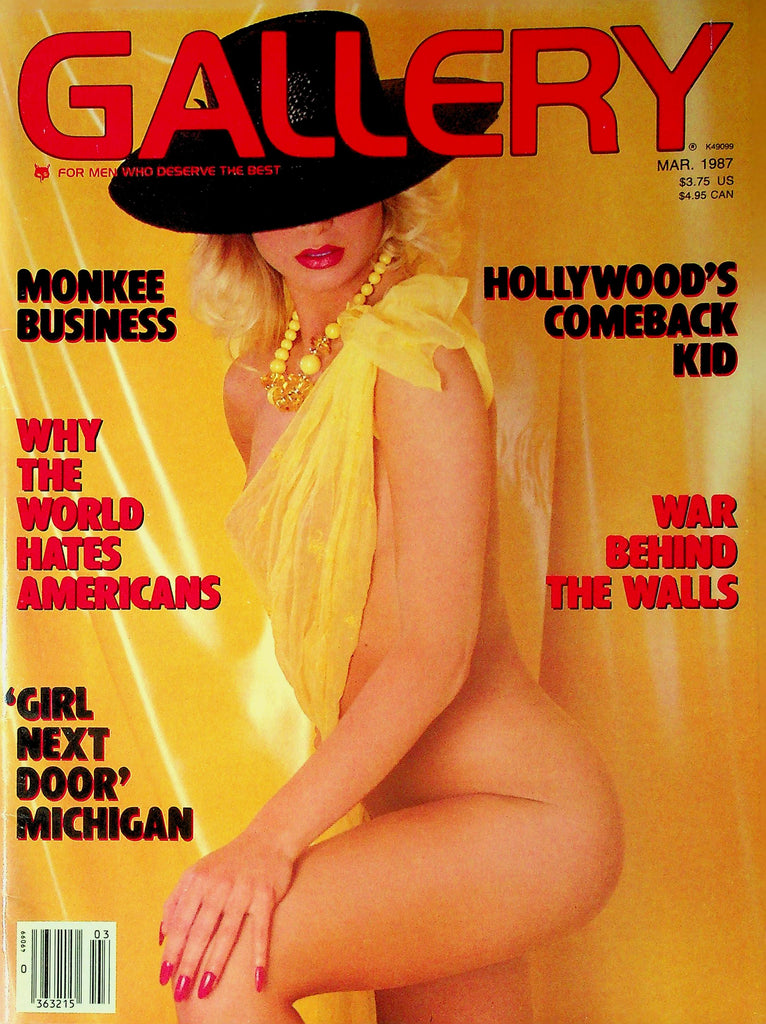 Gallery Magazine Girl Next Door Michigan Ft. Jolene & Dianne March 1987 090325RP-